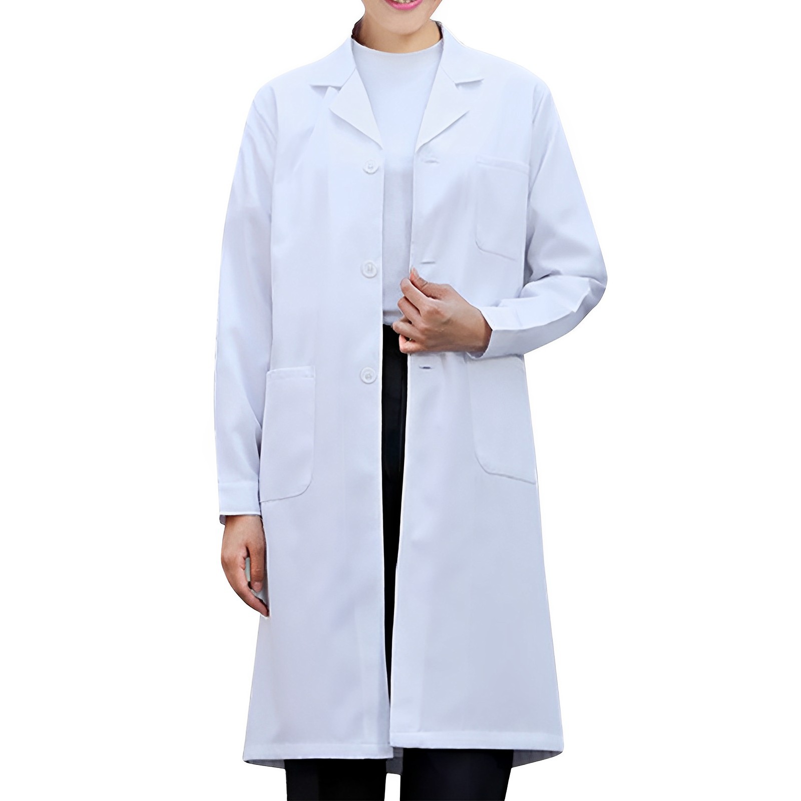 Medical Lab Coats - Witte laboratoriumjas voor dames heren studenten