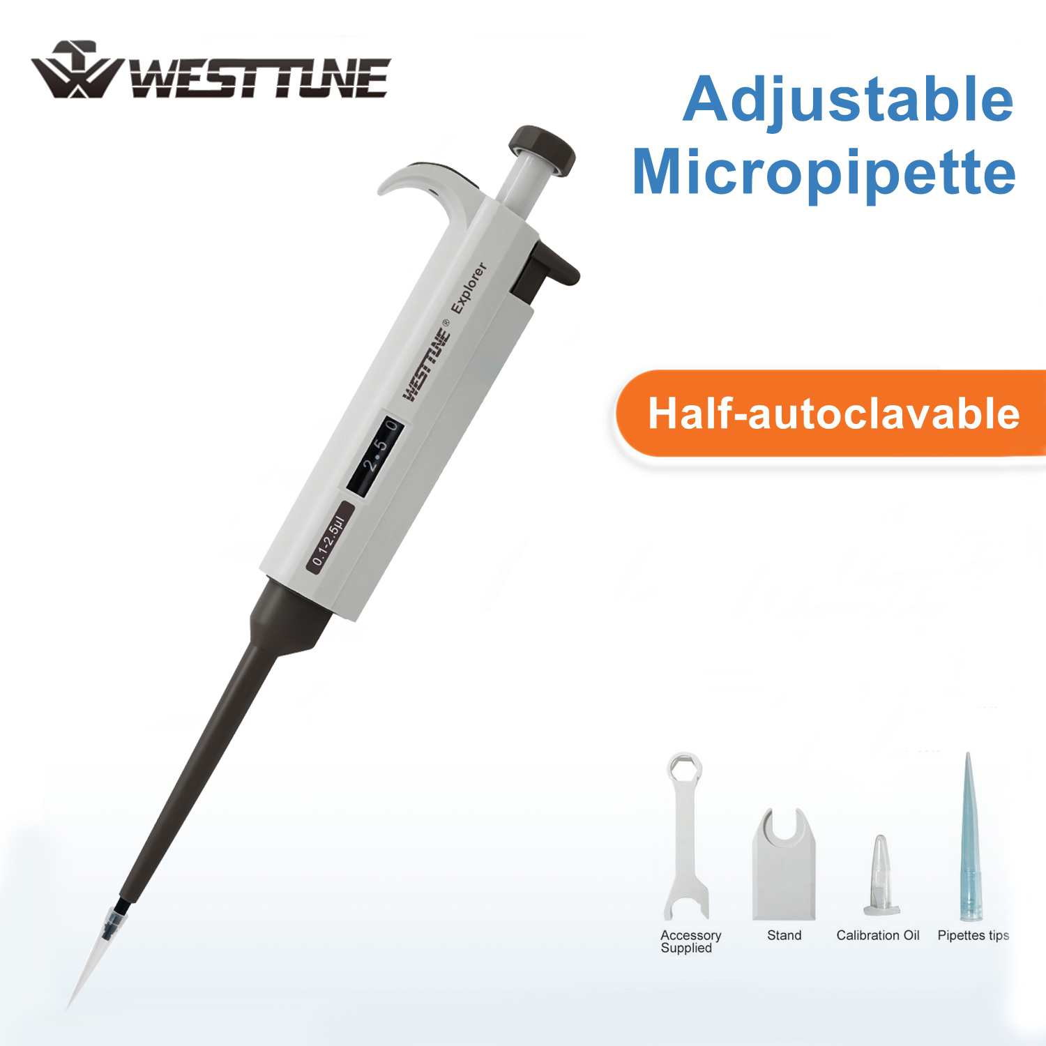 Medical Laboratory Scientist - WESTTUNE Laboratoriumpipet Verstelbare digitale micropipet met