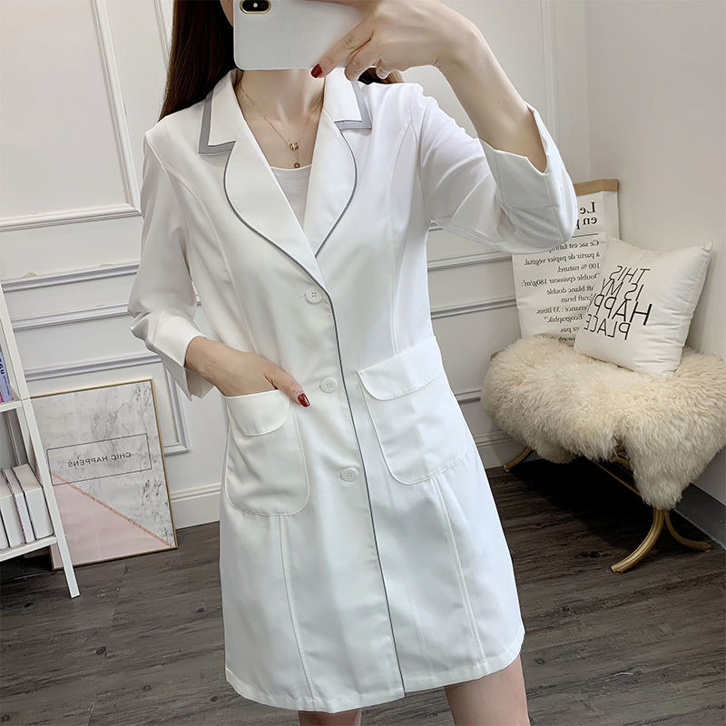 Witte Korte Beauty Uniform Jur - Medical Lab Coats recensie en prijs