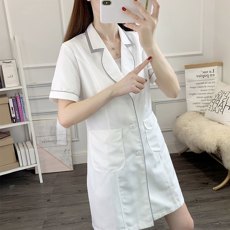 Witte Korte Beauty Uniform Jur - Medical Lab Coats recensie en prijs