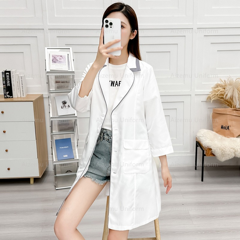 zwart schoonheidsuniform met s - Medical Lab Coats recensie en prijs