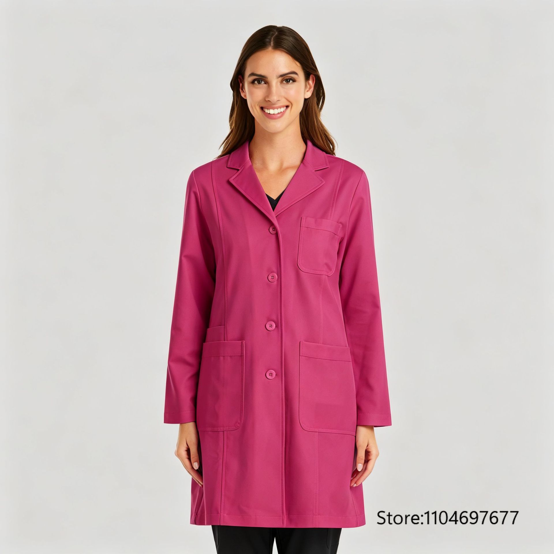 Multicolor dames lange mouwen  - Medical Lab Coats recensie en prijs
